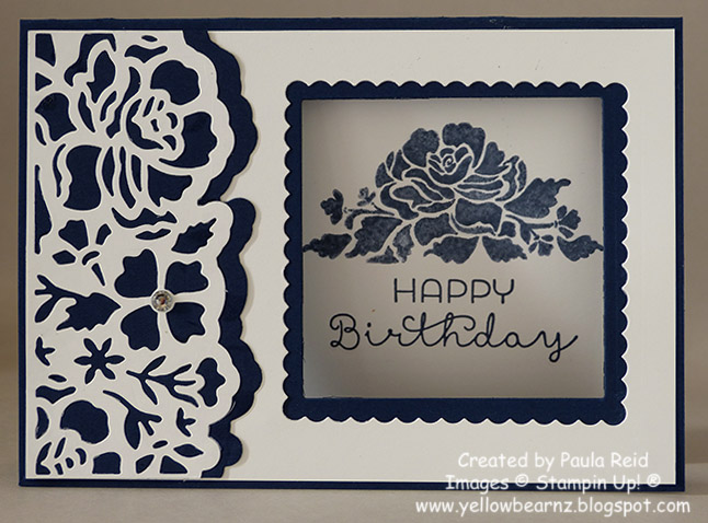 August Card Class – Floral Phrases and Swirly Bird | Yellow Bear Stamping