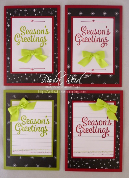 Holiday Team Swap - Snowflake Sentiment-MaM card pack - 1