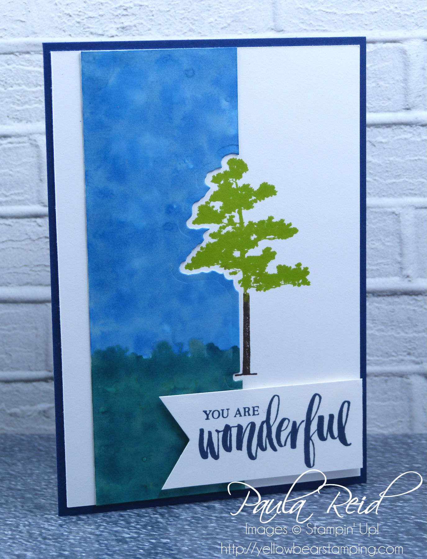 Glossy Cardstock Reinker Techniques Yellow Bear Stamping