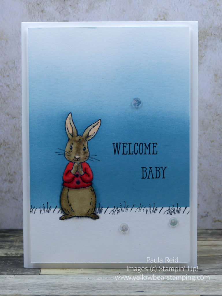 Fable Friends - Baby Card - Poppy Parade