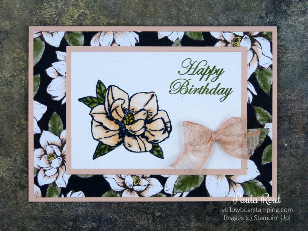 Magnolia Blooms - Happy Birthday