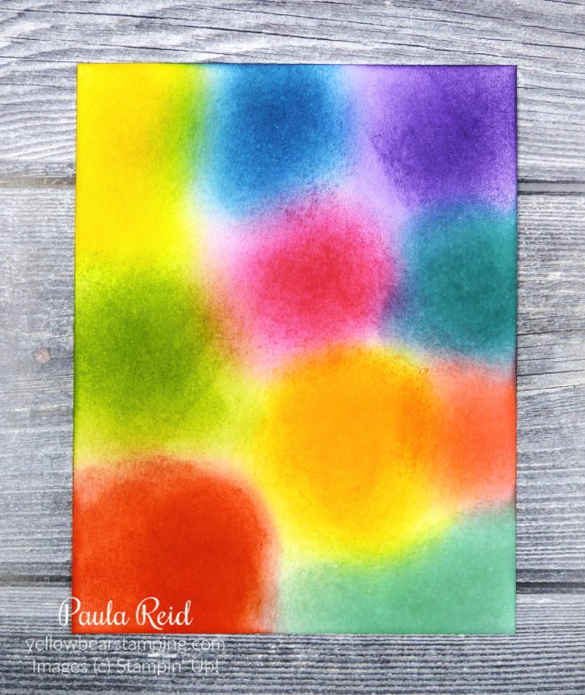 Technique Tuesday – Josephs Coat | Yellow Bear Stamping