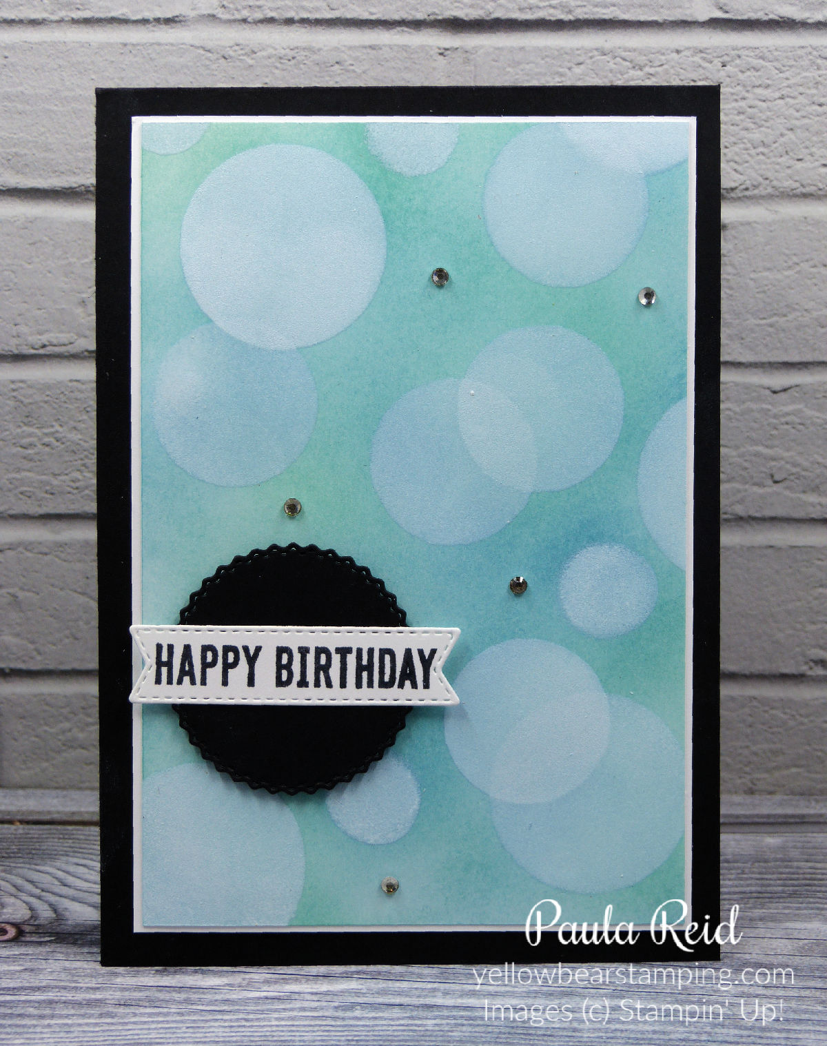 Technique Tuesday – Bokeh Technique | Yellow Bear Stamping