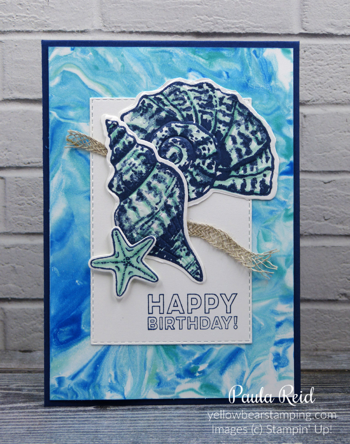 Technique Tuesday Shaving Foam Technique Yellow Bear Stamping