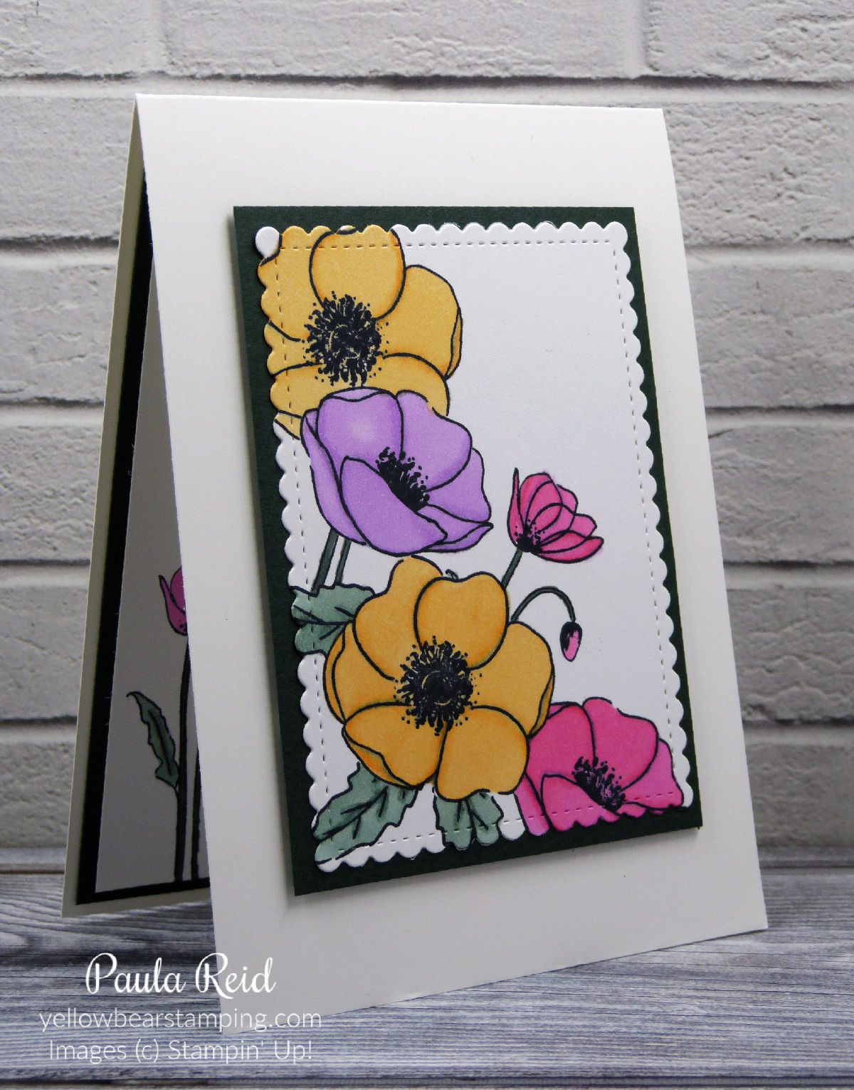 Technique Tuesday – Masking | Yellow Bear Stamping