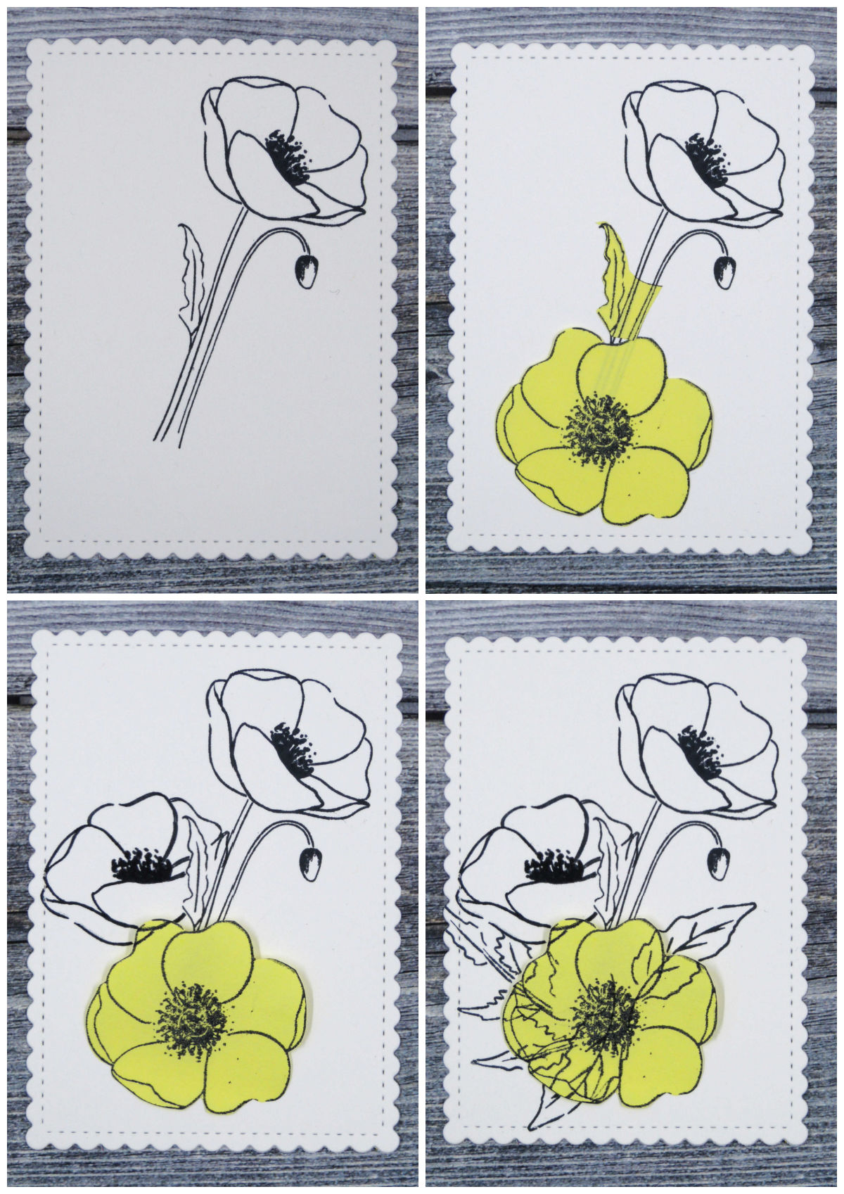 Technique Tuesday – Masking | Yellow Bear Stamping