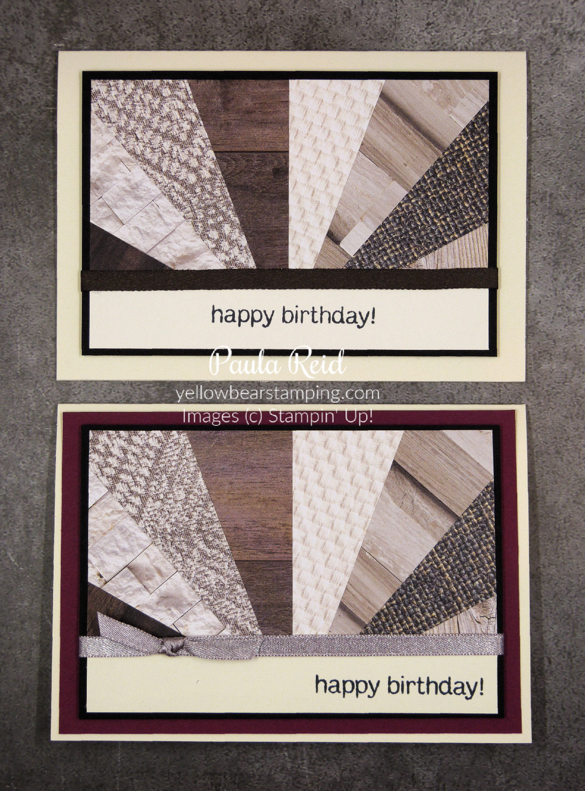 Technique Tuesday – Starburst Card | Yellow Bear Stamping