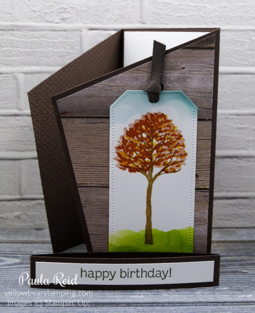 Beauty of the Earth Angled Fold Card