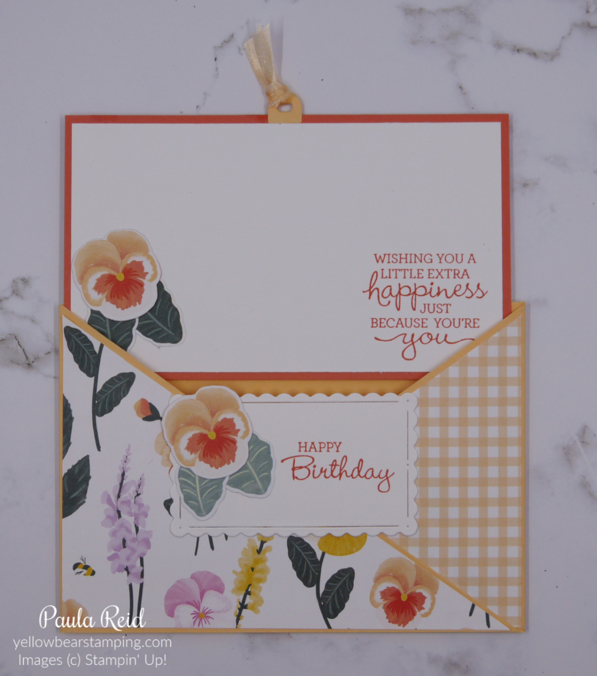 Friday Fun Fold – Pocket Card | Yellow Bear Stamping