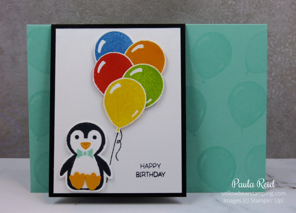 Penguin Place - Double Front Flap Card
