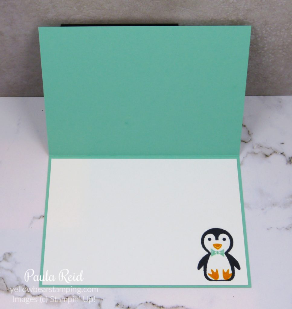 Penguin Place - Double Front Flap Card