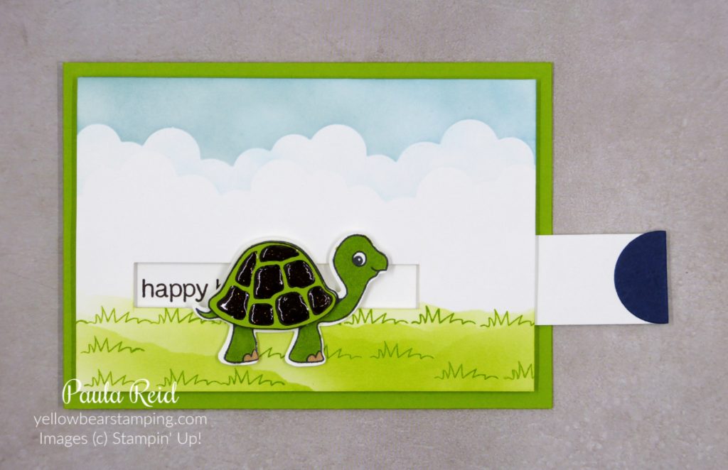 Turtle and Friends - Slider Card