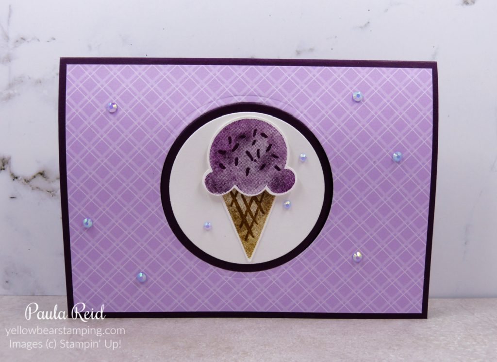Sweet Ice Cream Pop and Flip Card