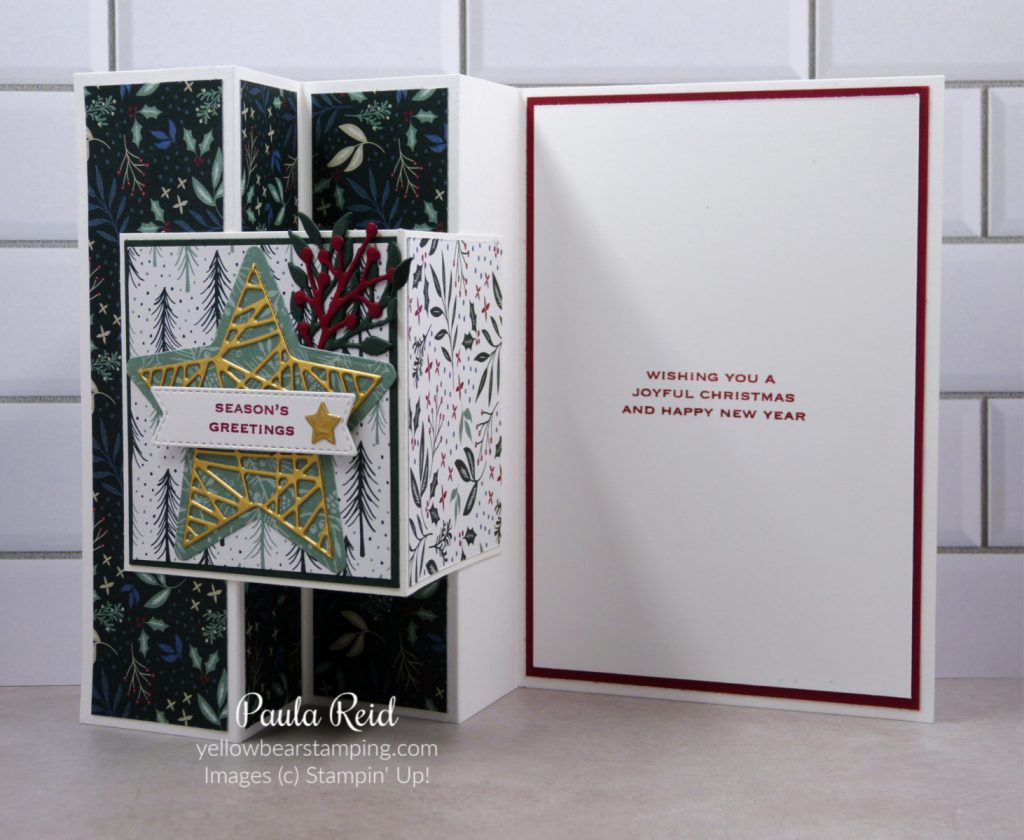 Tidings & Trimmings - VW Fun Fold Card