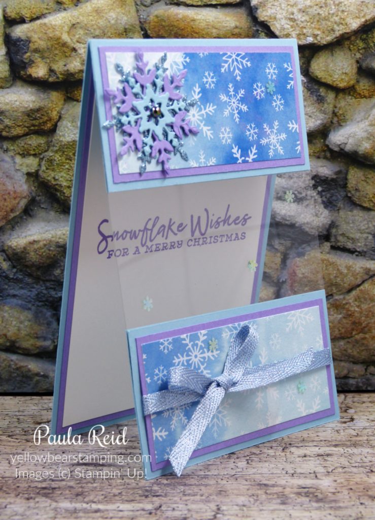 Window Card using Window Sheets