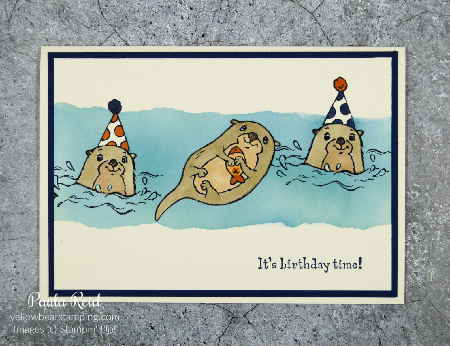 Awesome_Otters_River_Flat | Yellow Bear Stamping