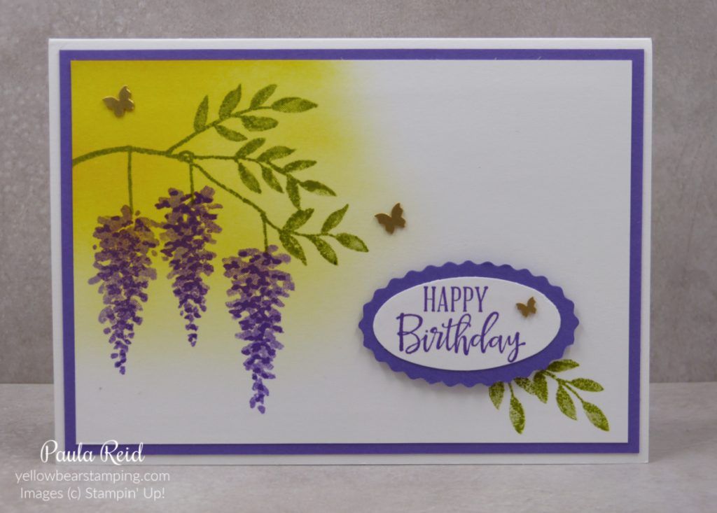 Wisteria Wishes stamp set